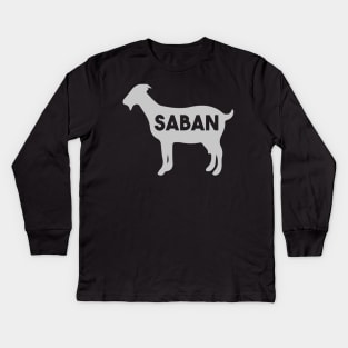 Saban GOAT Kids Long Sleeve T-Shirt